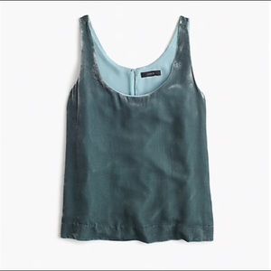 J.Crew Velvet Tank Top